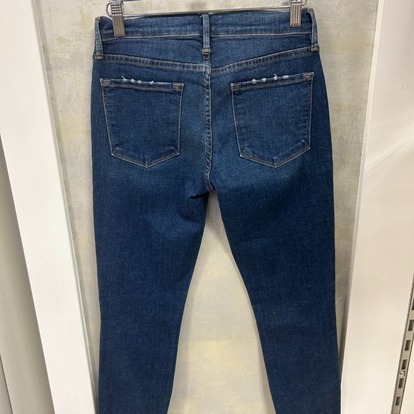 Frame Le Skinny De Jeanne Tulip Hem - Picture 2 of 4